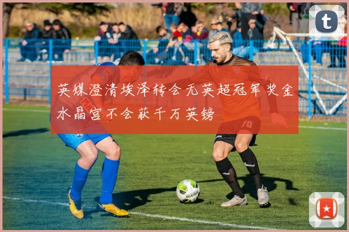 英媒澄清埃泽转会无英超冠军奖金水晶宫不会获千万英镑